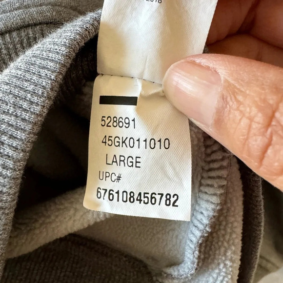 Izod Advantage Performance stretch 1/4 zip men's sweatshirt - Size Large - Picture 4 of 5